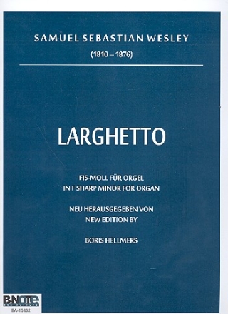 Larghetto fis-Moll fr Orgel