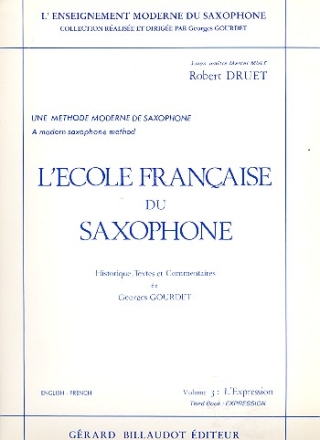 L'cole francaise du saxophone vol.3