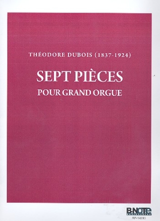 7 Pices pour grand orgue