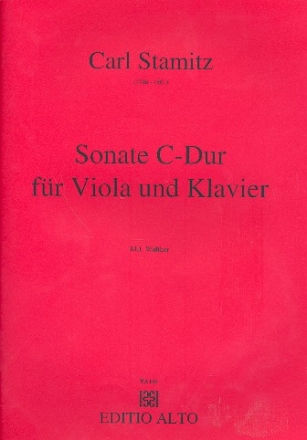 Sonate C-Dur fr Viola und Klavier