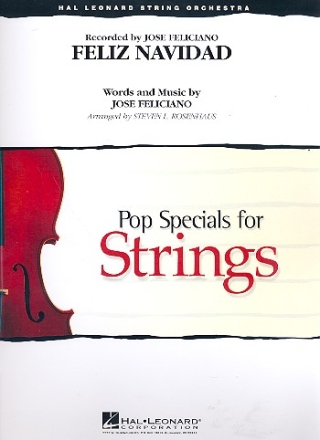Feliz Navidad  for string orchestra score and parts (8-8-4--4-4-4)