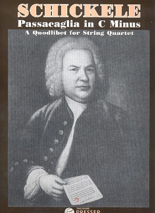 Passacaglia in C Minus for string quartet score and parts