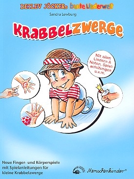 Krabbelzwerge Liederbuch mit Spielanleitungen