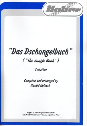 Das Dschungelbuch: Medley fr Blasorchester Direktion in C und Stimmen