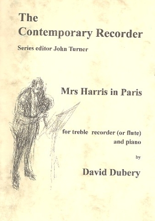 Mrs Harris in Paris for treble recorder (flute) and piano