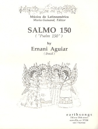 Salmo 150 for mixed chorus a cappella score