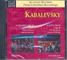 30 Children's Pieces op.27  and 24 little Pieces op.39 for piano CD