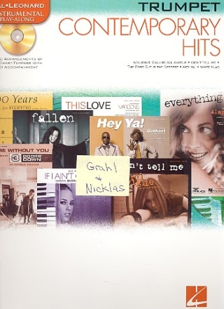 Contemporary Hits (+CD): for trumpet