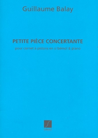 Petite pice concertante pour cornet  pistons et piano