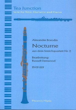 Nocturne aus dem Streichquartett Nr.2 fr Flte, Klarinette und Klavier