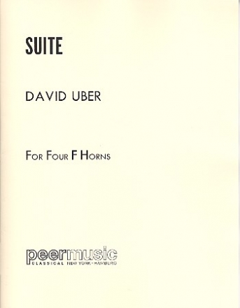 Suite for 4 horns in F score and parts