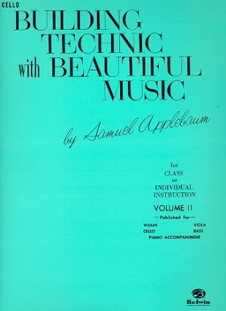 Building Technic with beautiful Music vol.2 for cello