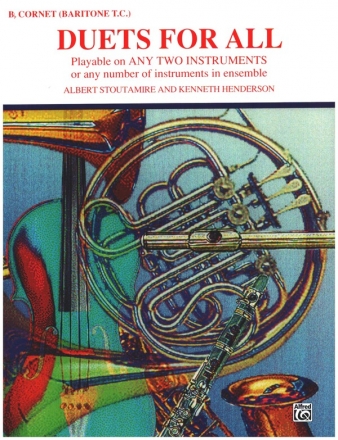 Duets for all for 2 cornets (baritones t.c.) (2-part ensemble) score