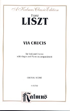 Via Crucis for soloists, mixed chorus and orchestra choral score