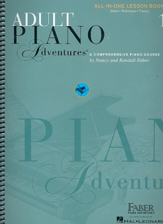 Adult Piano Adventures Level 1 All-in-One Lesson Book