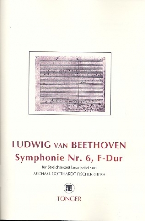 Sinfonie F-Dur Nr.6 op.68 fr Orchester fr 2 Violinen, 2 Violen und 2 Violoncelli Partitur und Stimmen