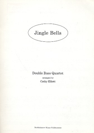 Jingle Bells for 4 double basses score and parts