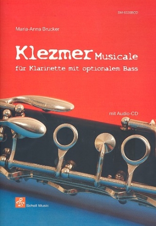 Klezmer musicale (+CD) fr Klarinette (Bassinstrument ad lib) 2 Spielpartituren