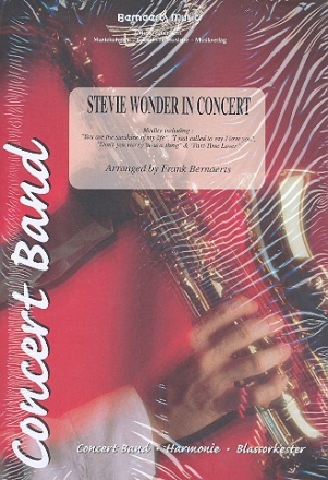 Stevie Wonder in Concert: for concert band score and parts