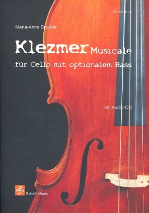 Klezmer musicale (+Online Audio) fr Violoncello (Bassinstrument ad lib) 2 Spielpartituren