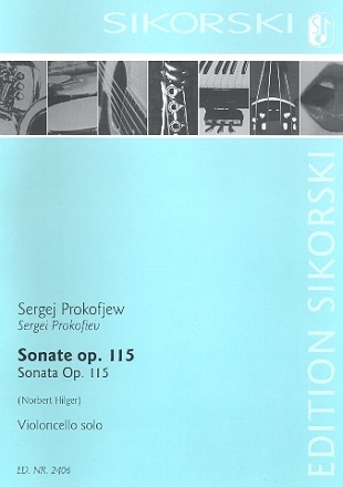 Sonate op.115 fr Violoncello