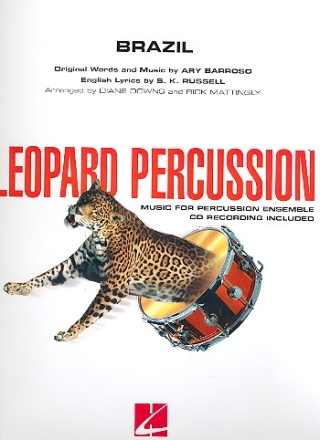 Brazil (+CD): for percussion ensemble score and parts
