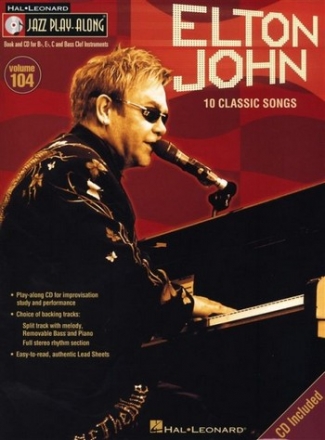 Elton John (+CD): for Bb, Eb, C and Bass Clef Instruments