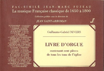 Livre d'orgue Facsimile