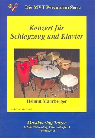 Konzert (+CD) fr Schlagzeug und Klavier