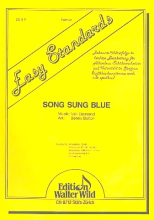 Song Sung Blue fr Akkordeonorchester Partitur