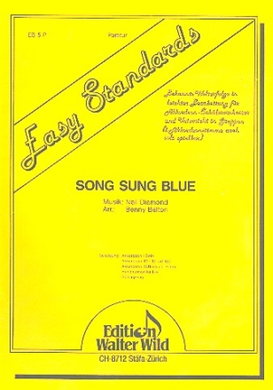 Song Sung Blue fr Akkordeonorchester Partitur