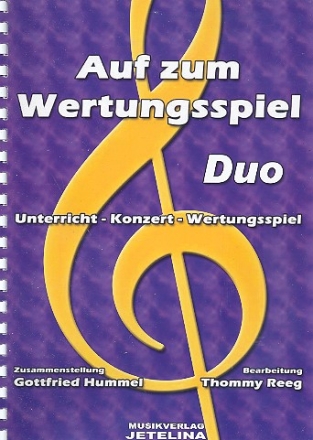 Auf zum Wertungsspiel - Duo fr 2 Akkordeons Spielpartitur