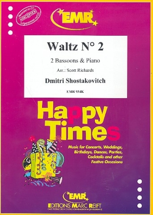 Walzer Nr.2 fr 2 Fagotte und Klavier Stimmen