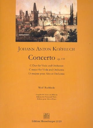 Konzert C-Dur op.110 fr Viola und Orchester fr Viola und Klavier