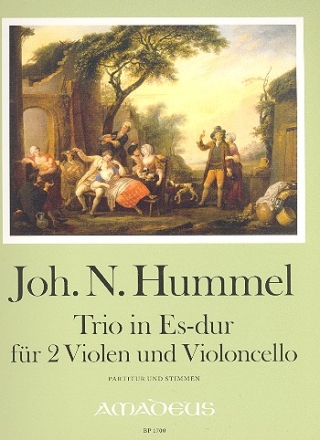 Trio Es-Dur fr 2 Violen und Violoncello Partitur und Stimmen