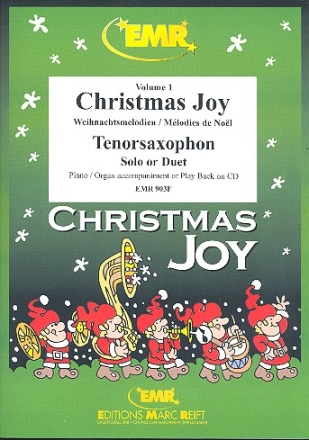 28 Weihnachtsmelodien Vol.1 fr 1-2 Tenorsaxophone und Klavier Partitur und Stimmen