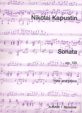 Sonata op.125 for flute and piano