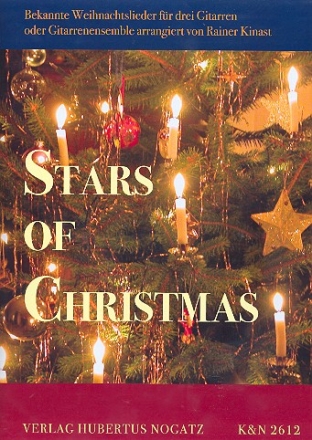 Stars of Christmas fr 3 Gitarren (Ensemble) Partitur und Stimmen
