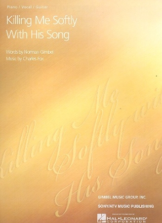 Killing me softly with his Song: for piano/vocal/guitar