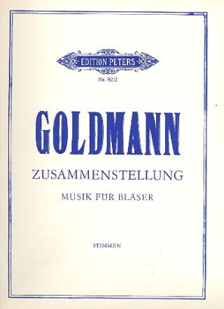 Zusammenstellung fr 9 Blser Stimmen