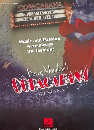 Copacabana - The Musical vocal selections scongbook piano/vocal/guitar