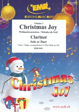 Weihnachtslieder Band 2 fr 1-2 Klarinetten und Klavier Stimmen