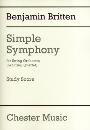 Simple Symphony for string orchestra (string quartet) Study Score