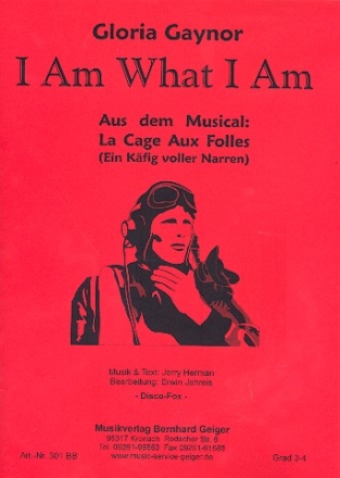 I am what I am: fr Big Band Direktion und Stimmen