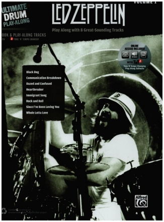 Led Zeppelin (+Online Audio): for drum set ultimate drum playalong vol.1