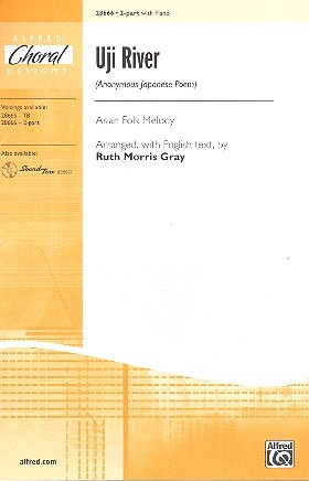 Uji River for 2-part chorus and piano score (jap/en)