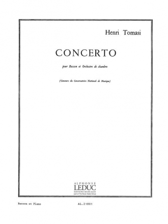 Concerto pour basson et orchestre de chambre pour basson et piano
