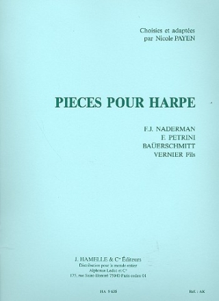 Pices pour harpe