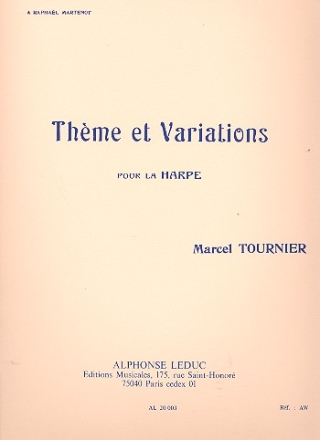 Theme et variations pour harpe