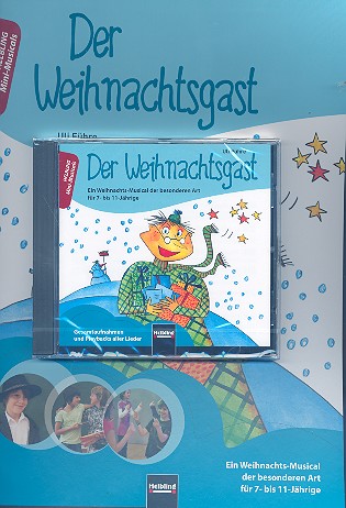 Der Weihnachtsgast (+CD) fr Darsteller, Kinderchor und Instrumente Partitur mit Kopiervorlagen und Auffhrungshinweisen